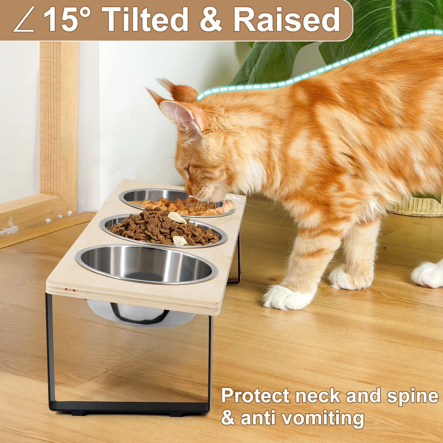 Steel Bowls with Stand